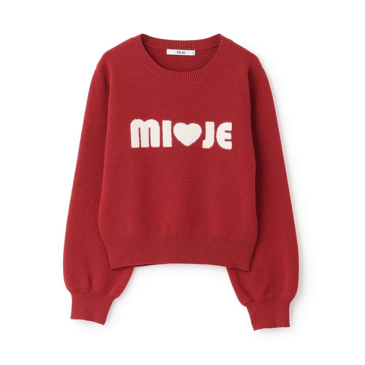 Shaggy Heart Logo Knit Pullover,, medium