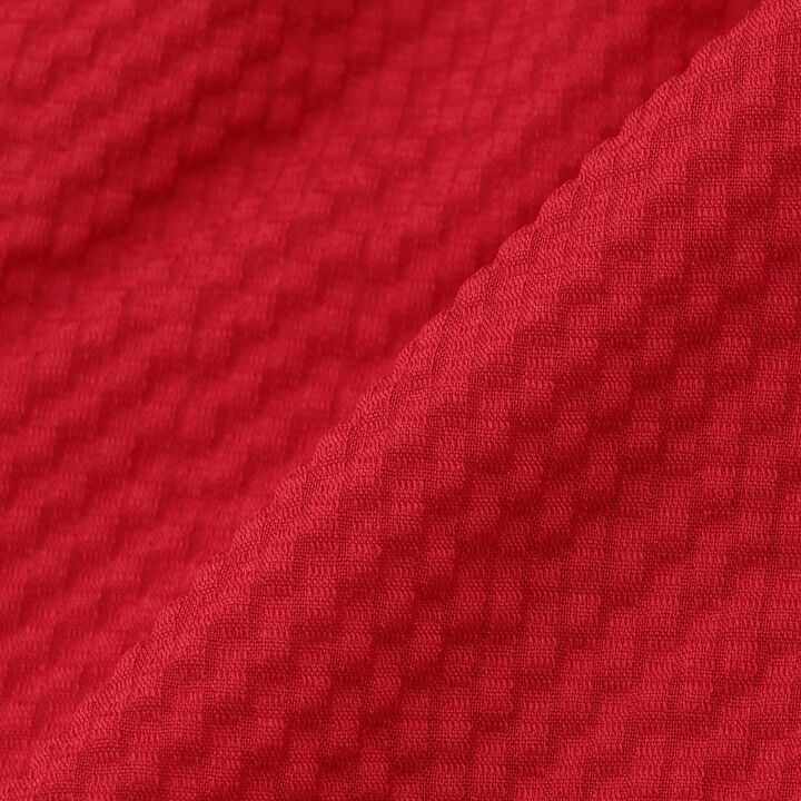 Polyester Seersucker Check Half Shorts,Red, medium image number 5