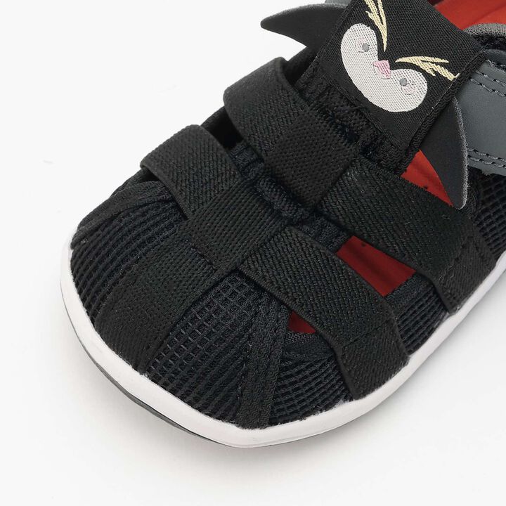 IFME Creature Double Strap Summer Shoes,Black, medium image number 5