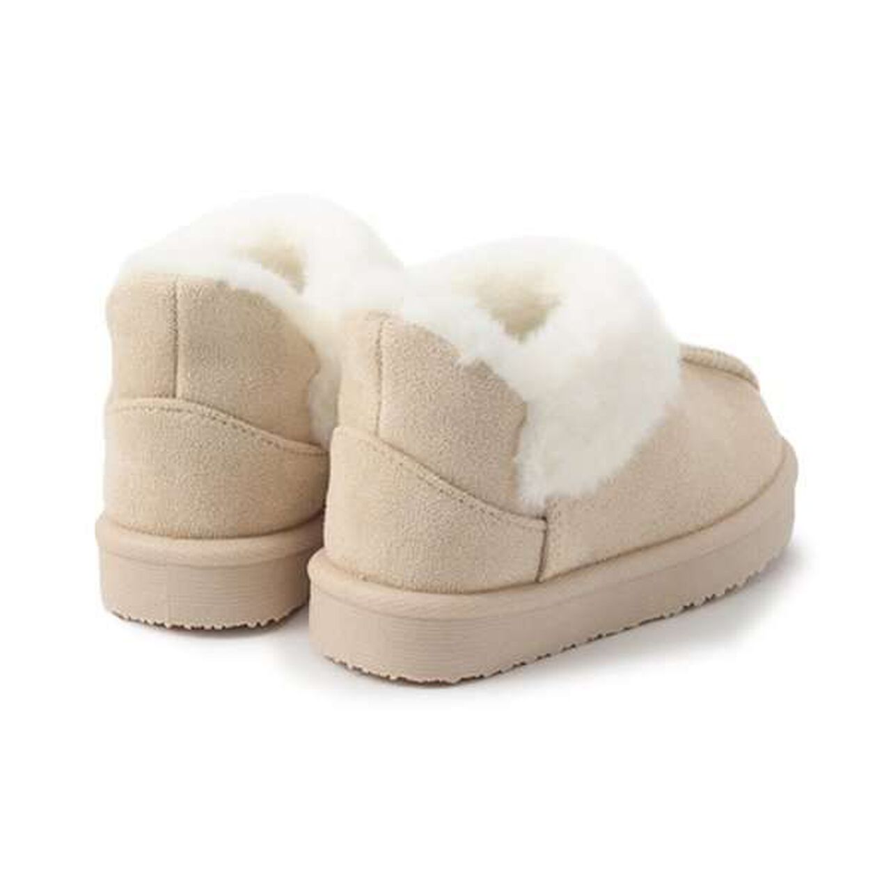 Shearling Slip-Ons,Beige, large image number 1