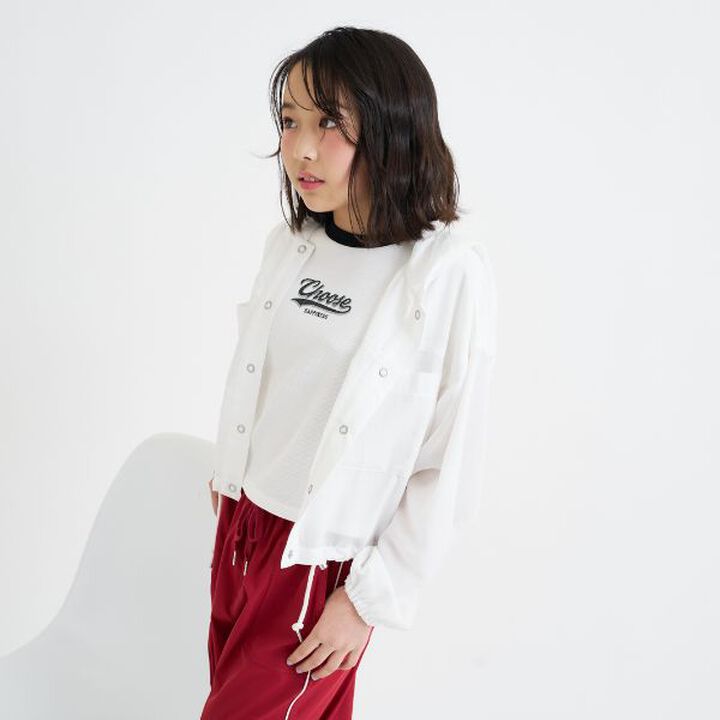 [UV & Cool Touch] Short Bomber Jacket,Black, medium image number 26