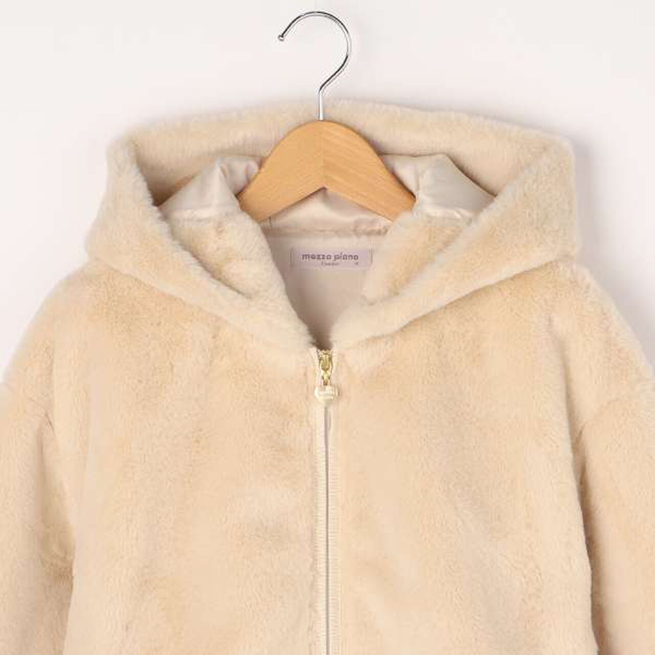 Faux Fur Jacket,Light beige, large image number 2