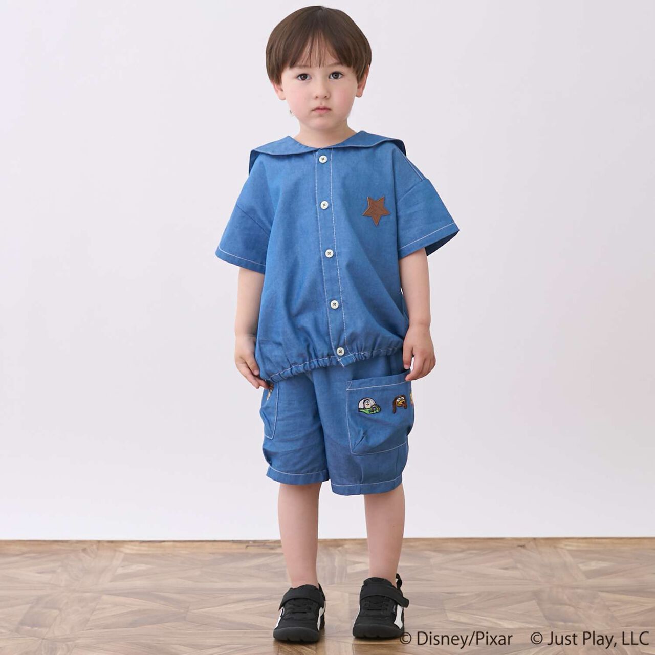 [Disney/Pixar] TOY STORY 水手風短袖襯衫,多色, large image number 3