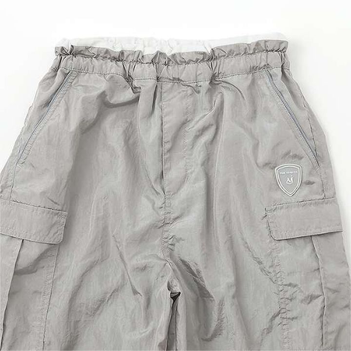 [AMI] Shiny Track Pants,Silver gray, medium image number 12