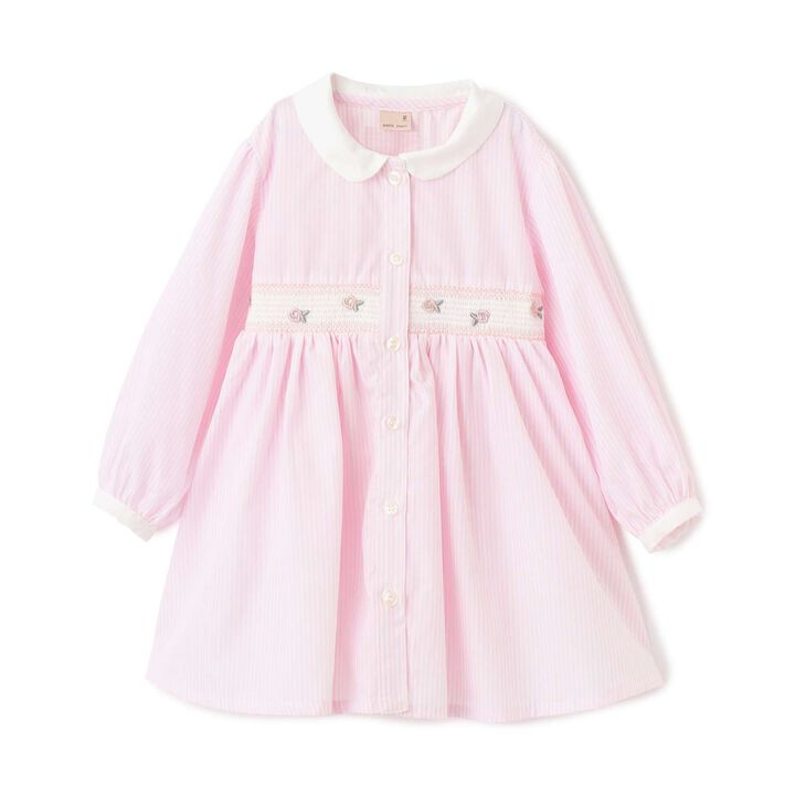 Link Shirt Dress,Light pink, medium image number 0
