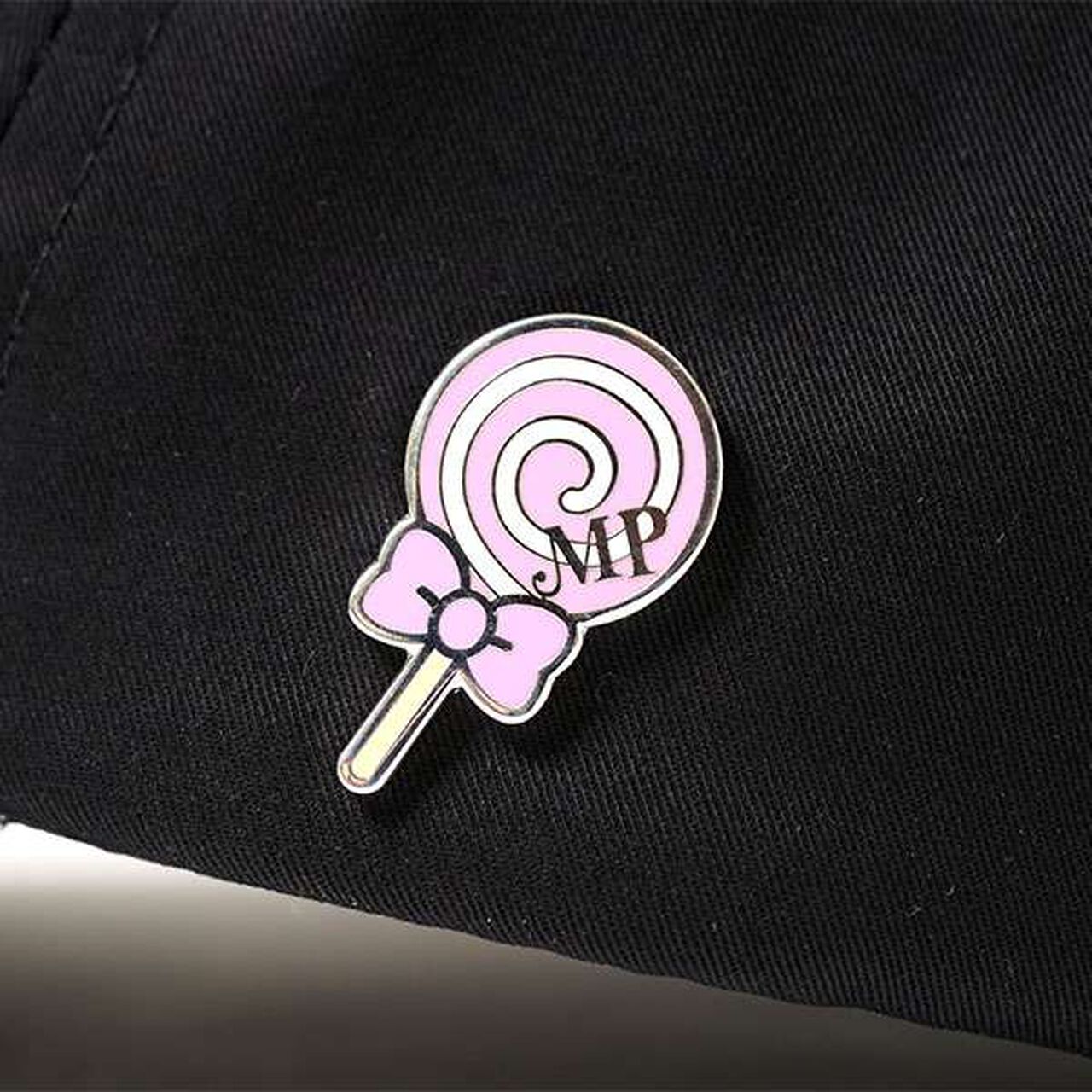 Berie-chan Cap (with Pin Badge),Black, large image number 11