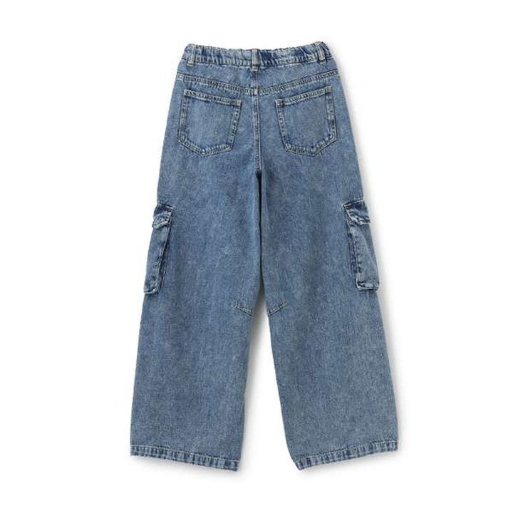 [LTXC] Wide Denim Cargo,Gray, medium image number 8