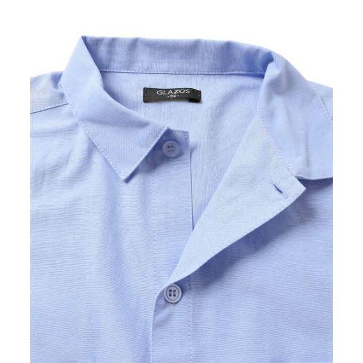 Big Long-Sleeve Shirt,White, medium image number 3