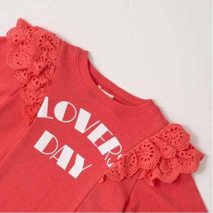 Pilling-Resistant A-Line Sweatshirt,Moss green, medium image number 13