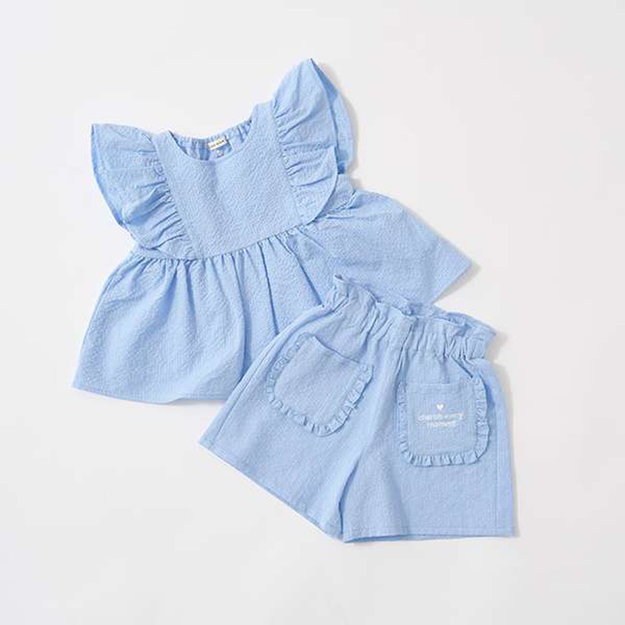 [Set Up Compatible] Frill Pocket Shorts,Mint, large image number 19