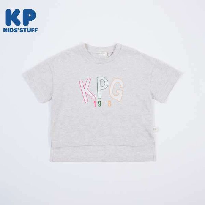 Short Sleeve T-Shirt with Logo Appliqué (130),, medium