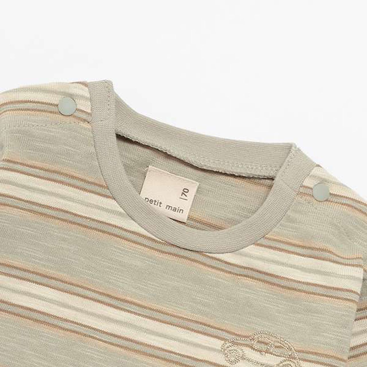 Random Stripe Pattern Outfit Set,Light green, large image number 9