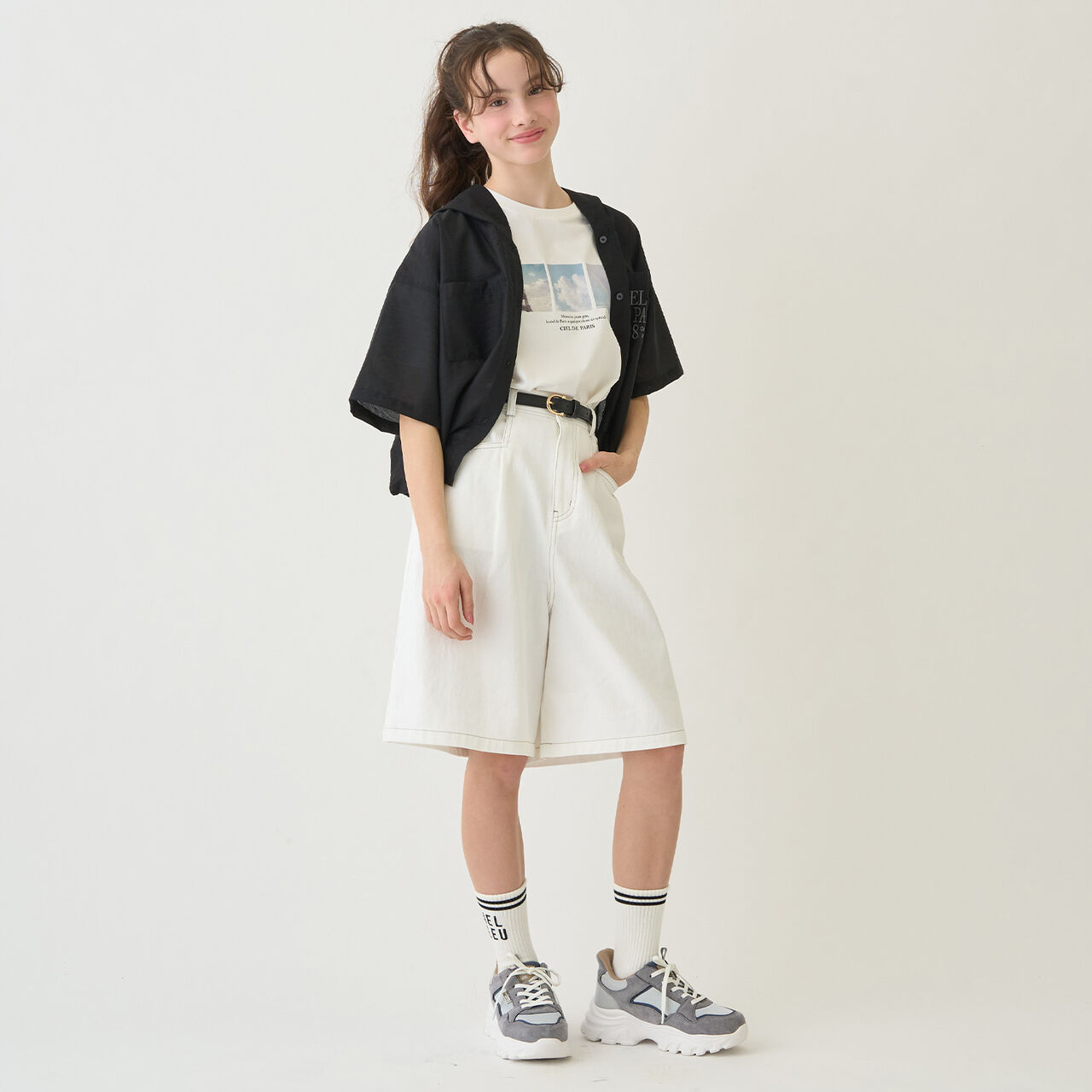 Half Pants,Navy, large image number 22