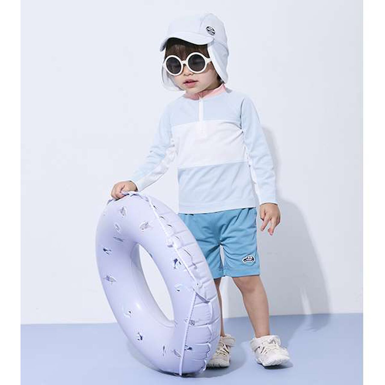 Floaty with Rope (Diameter 55CM) / L,Light blue, large image number 3