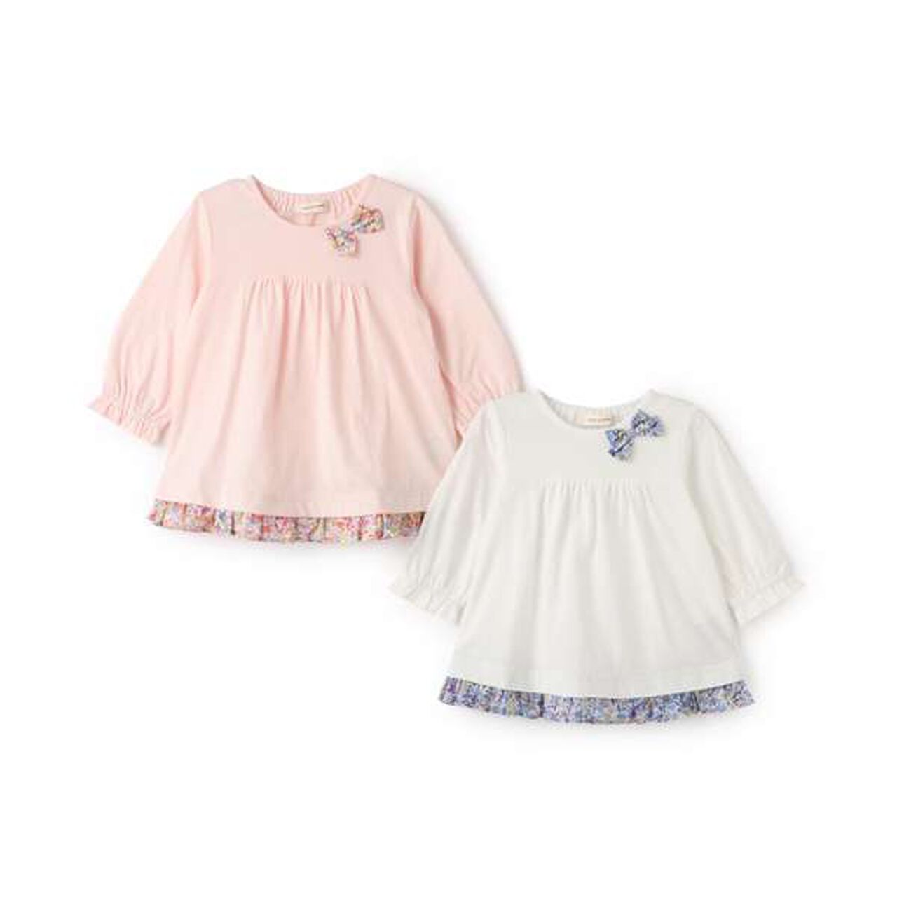 7/8 Sleeve Liberty Ribbon T-Shirt,Pink, large image number 5