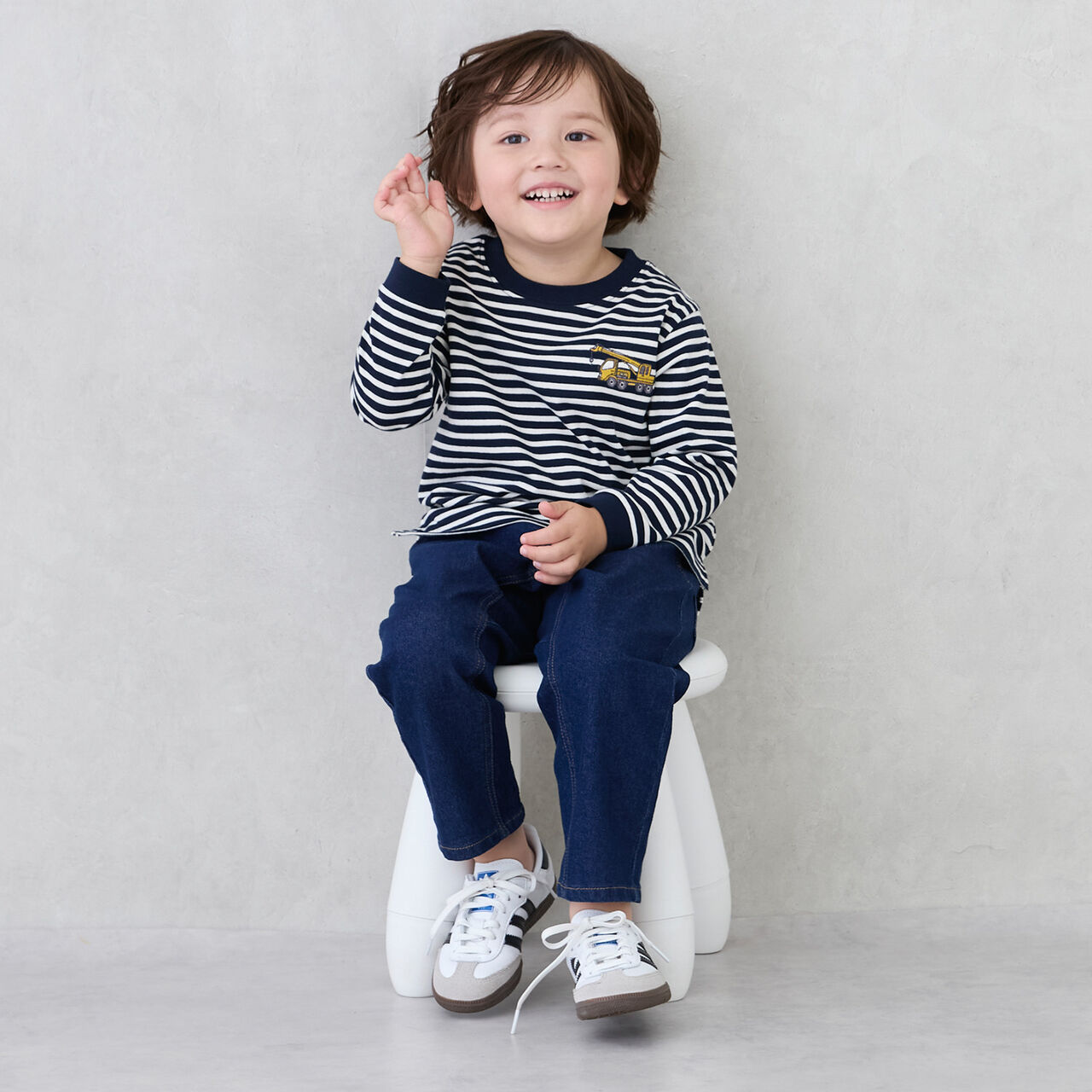 Playful Tapered Pants,Green, large image number 3