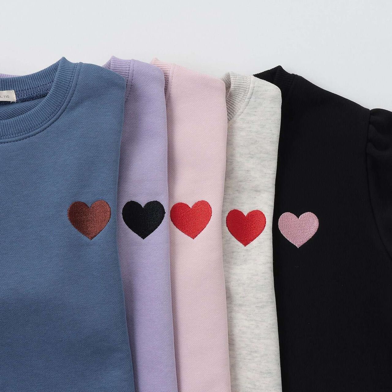 Quick-Dry Fleece Sweatshirt with Single-Point Embroidery,Smoke white, large image number 8