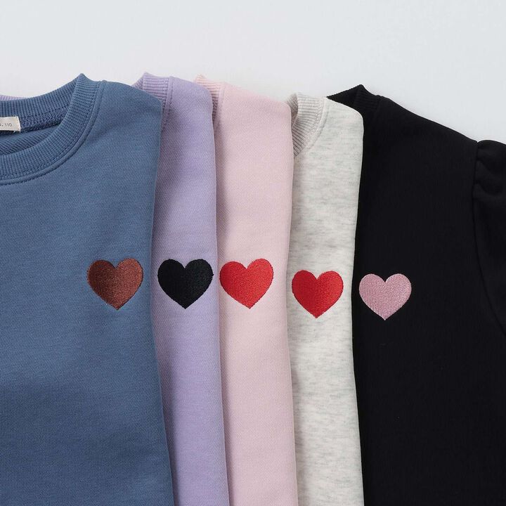 Quick-Dry Fleece Sweatshirt with Single-Point Embroidery,Smoke white, medium image number 8