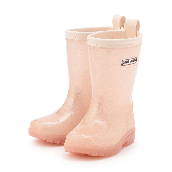 Shiny Rain Boots,Moderate pink, medium image number 0