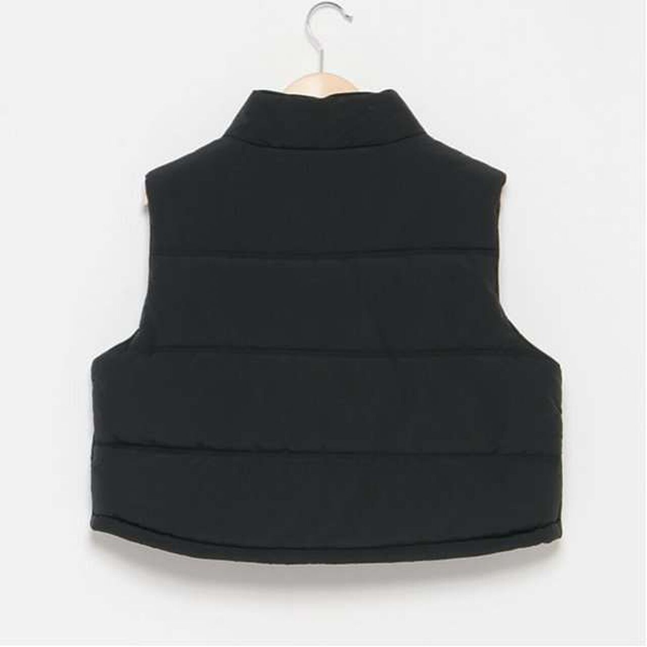 Short Padded Vest,Ivory, large image number 1