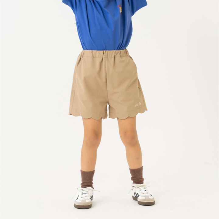 [Land and Water Use] Scallop Trim Shorts,, medium
