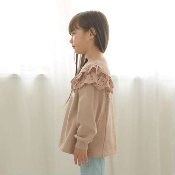 Pilling-Resistant A-Line Sweatshirt,Moss green, medium image number 18