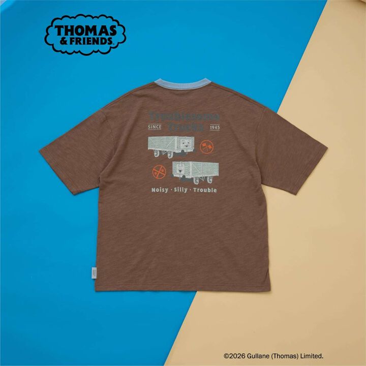 [Thomas the Tank Engine] Dad Vintage Style Relaxed Short-Sleeve T-Shirt,, medium