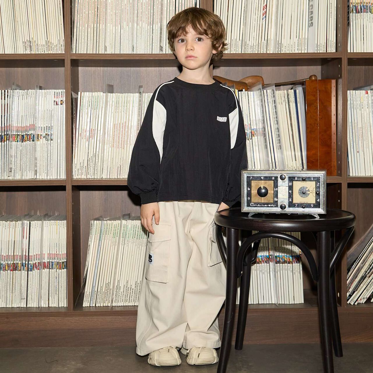 [MNCM] Wide Cargo Pants,Charcoal gray, large image number 36