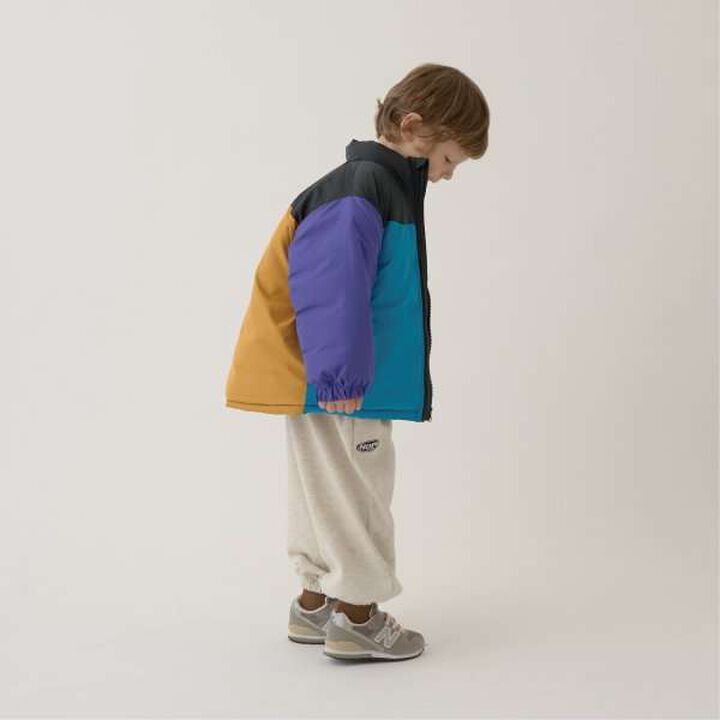 Versatile Bi-Color Puff Jacket,Camel, medium image number 18