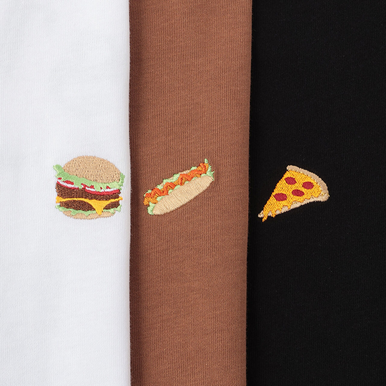 [Cool Touch] High Cool Cotton Hood Print Short Sleeve T-Shirt,Brown, large image number 3