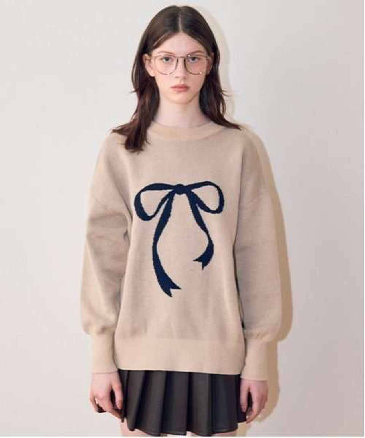 Assorted Jacquard Knitwear,Off white, large image number 1