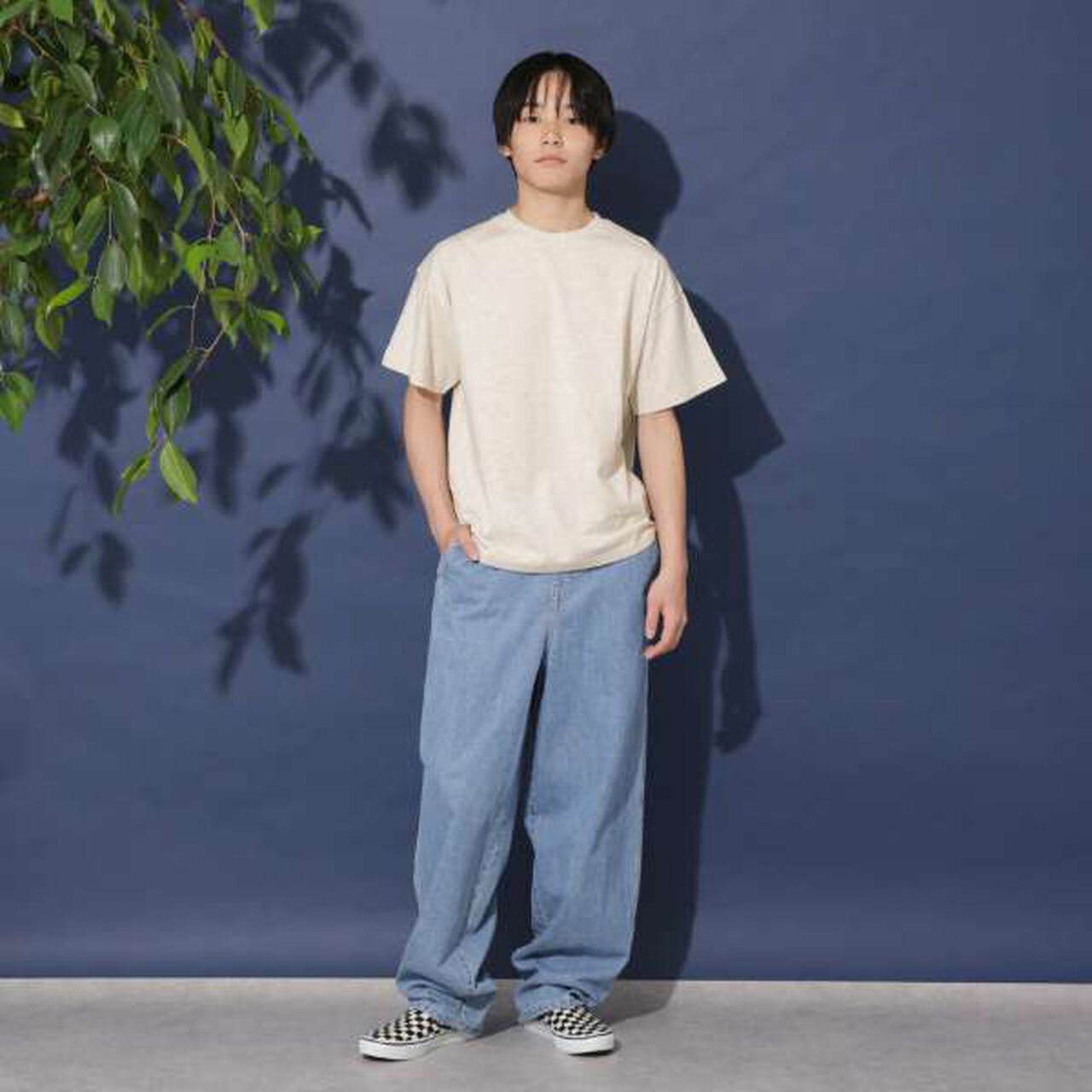 Assorted Photo Short Sleeve T-Shirt,Navy, large image number 17