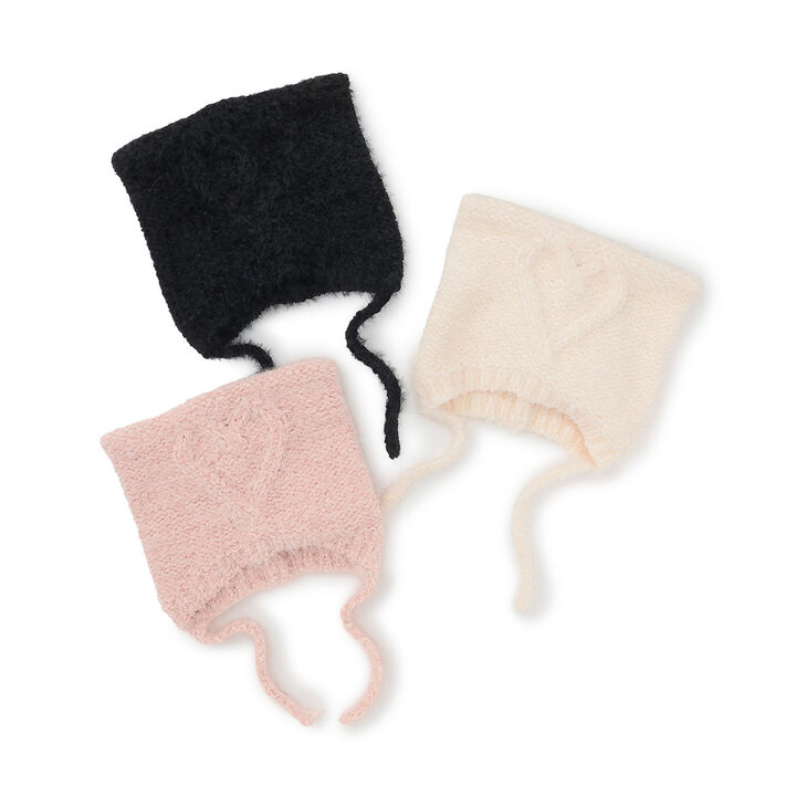 Cat Ear Knit Beanie,Black, medium image number 7