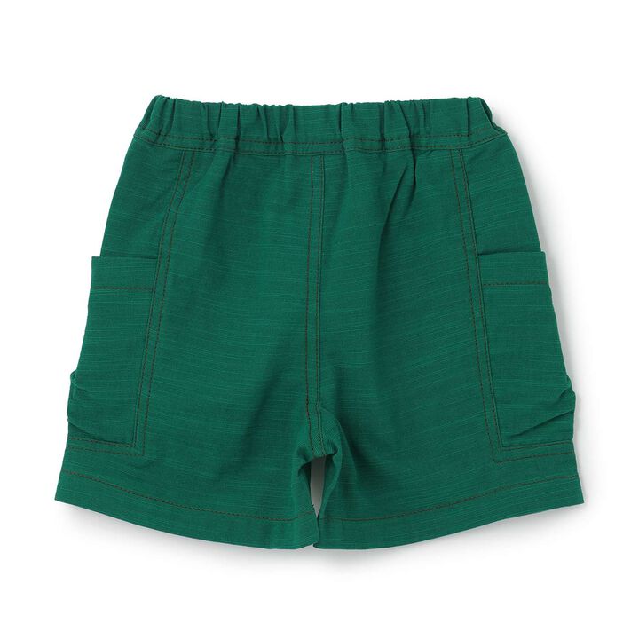 Cotton Rayon Woven Shorts,Sax blue, medium image number 10