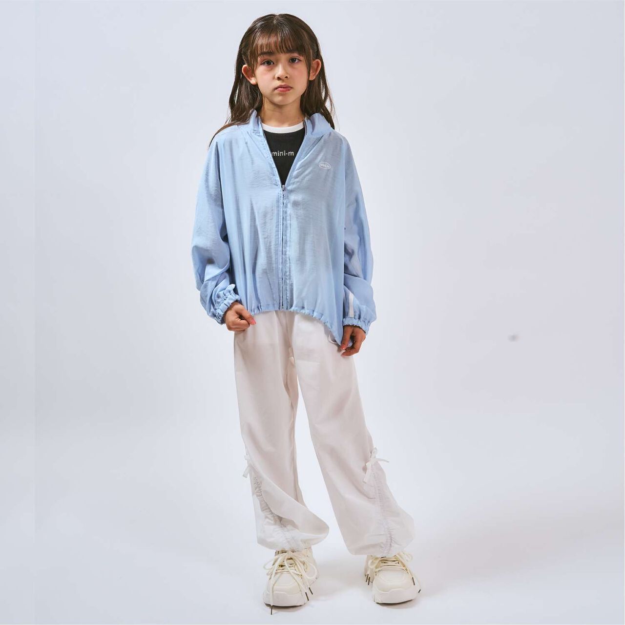 [UV Protection] [Cooling Solution] Sheer Bomber Jacket,Sax blue, large image number 9