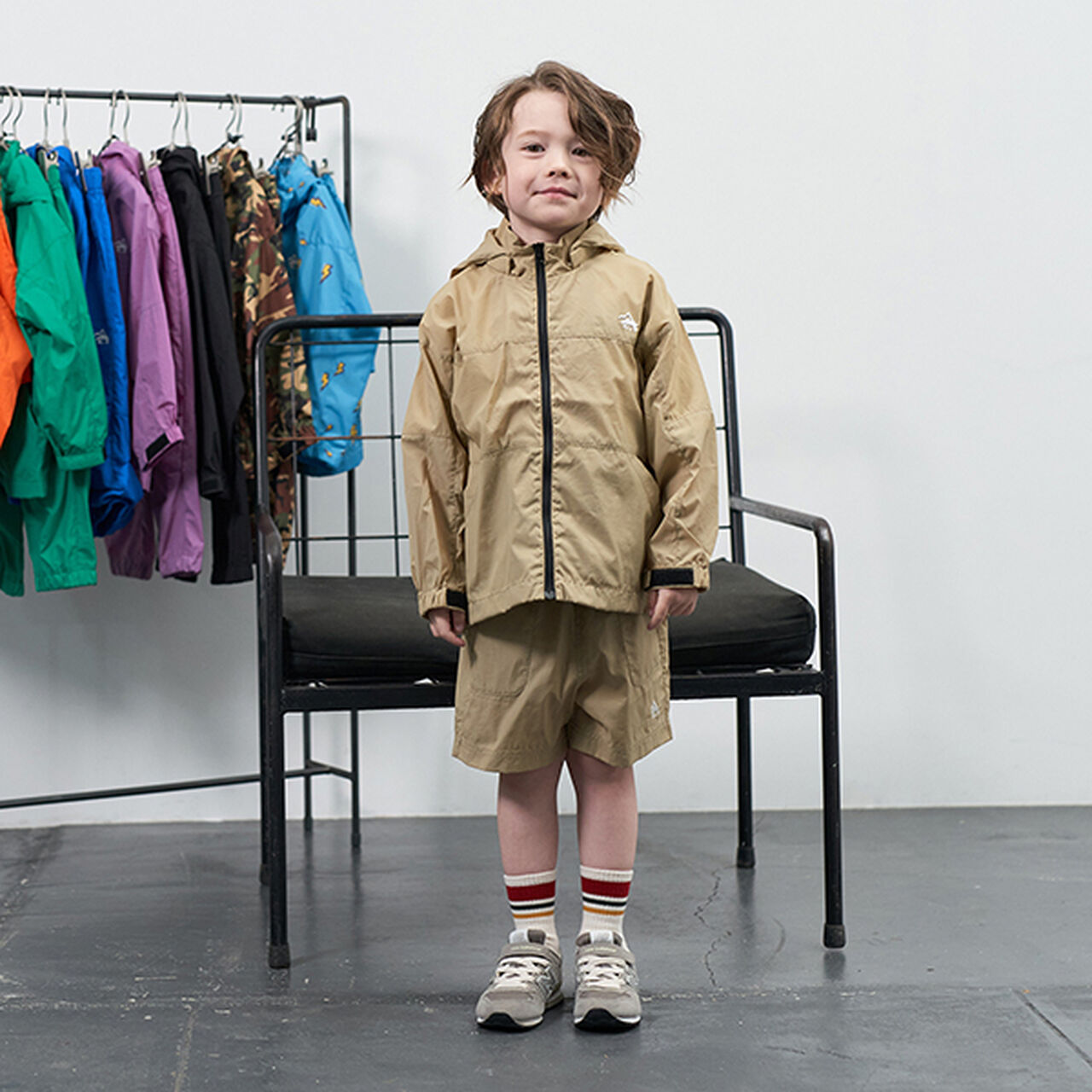 Water-Repellent Mountain Parka (Storage Bag Included),Beige, large image number 0