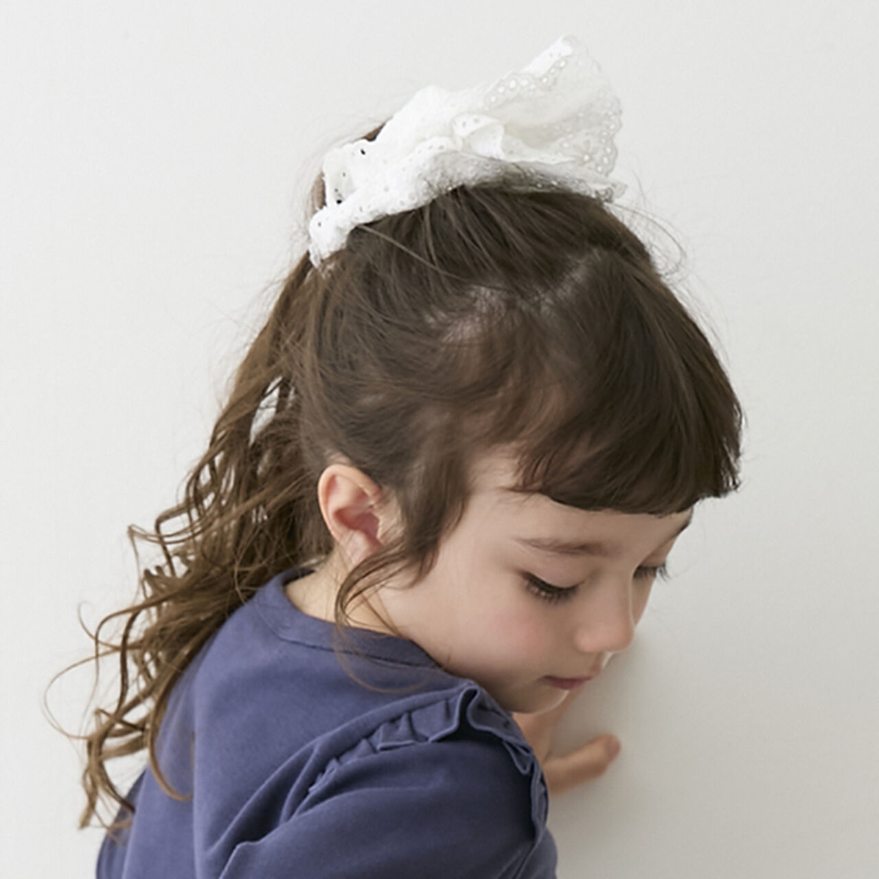 Volume Lace Chouchou,Red, large image number 6