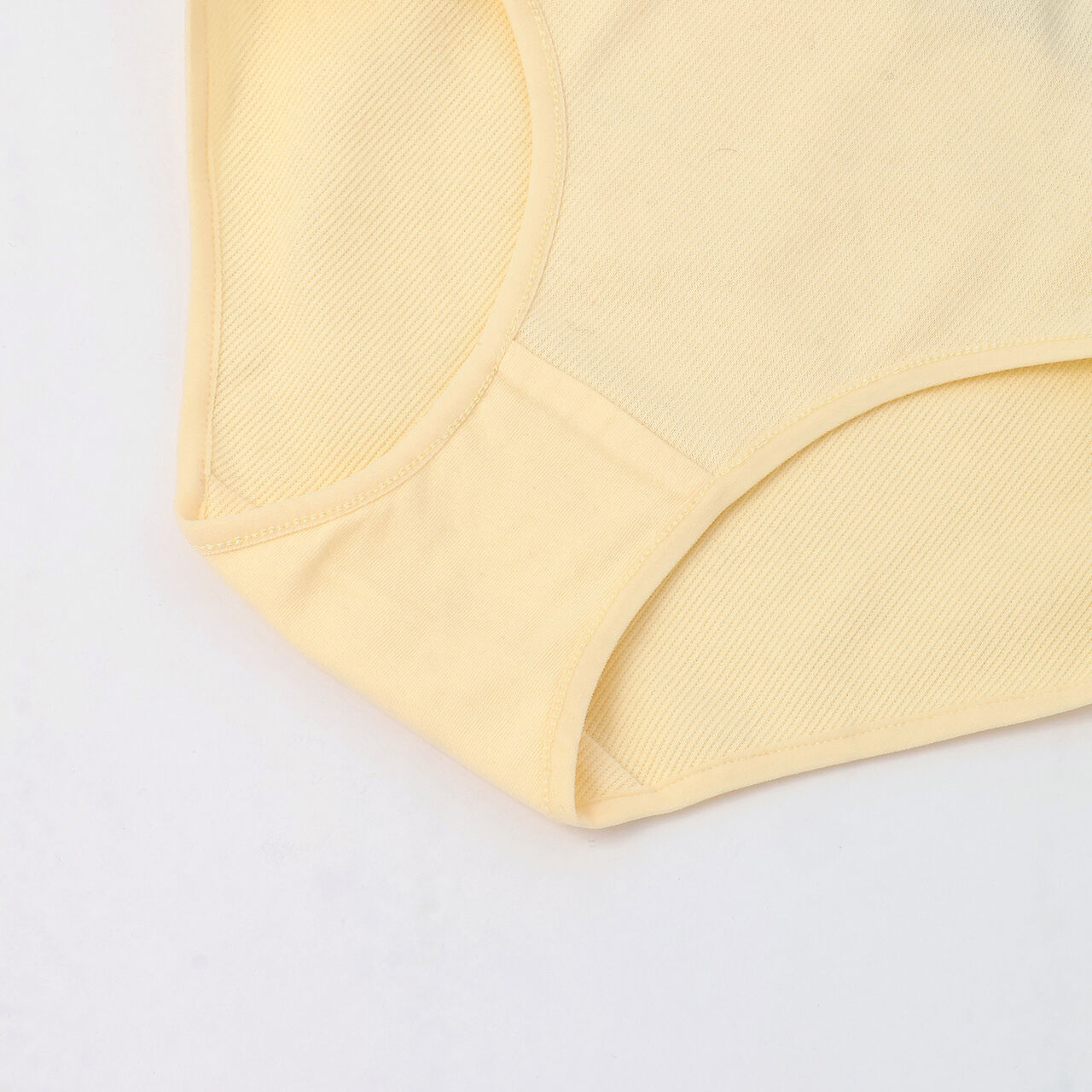 [LTXC] Logo Ribbed Shorts,Yellow, large image number 4