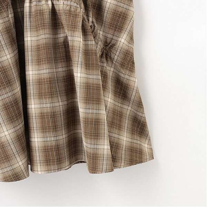 [LTXC] Checkered Camisole Jumper Dress,Black, medium image number 11