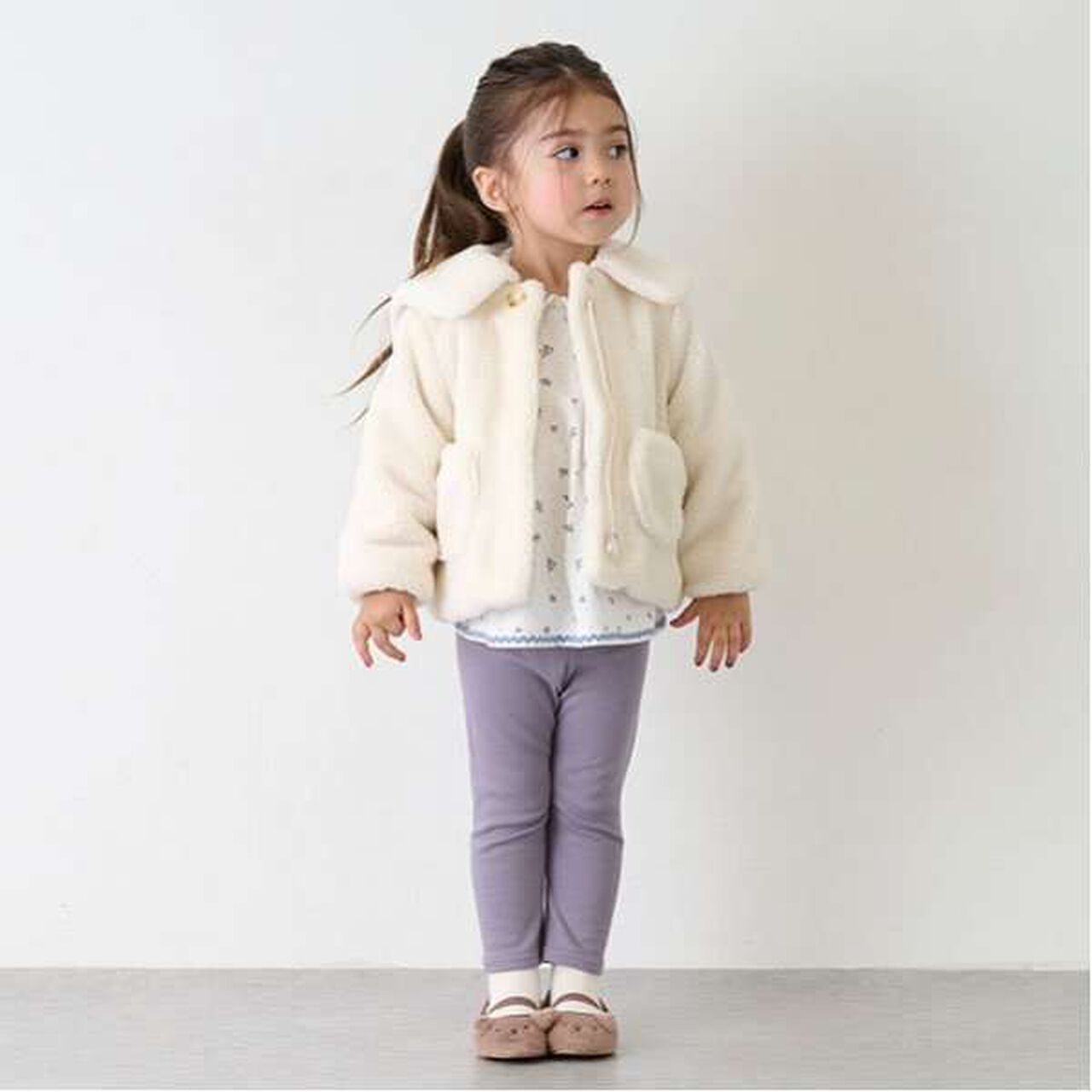 [Link] Charcoal Blouse,Ivory, large image number 10