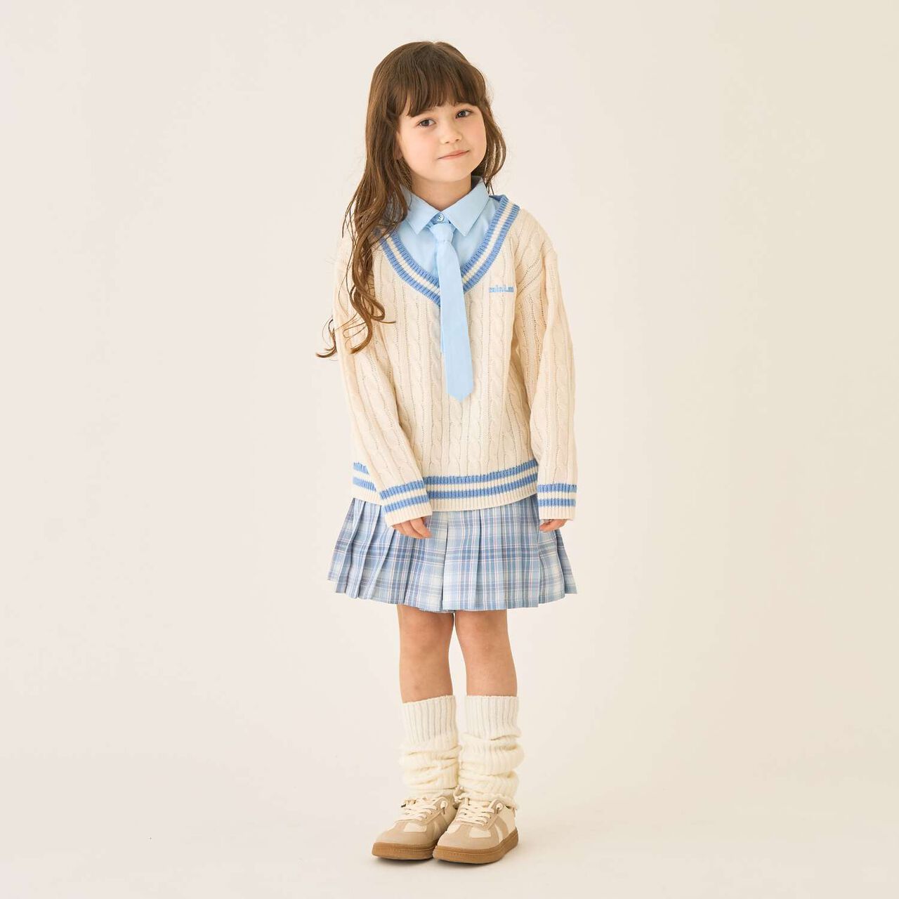 Leg Warmers,Off white, large image number 1