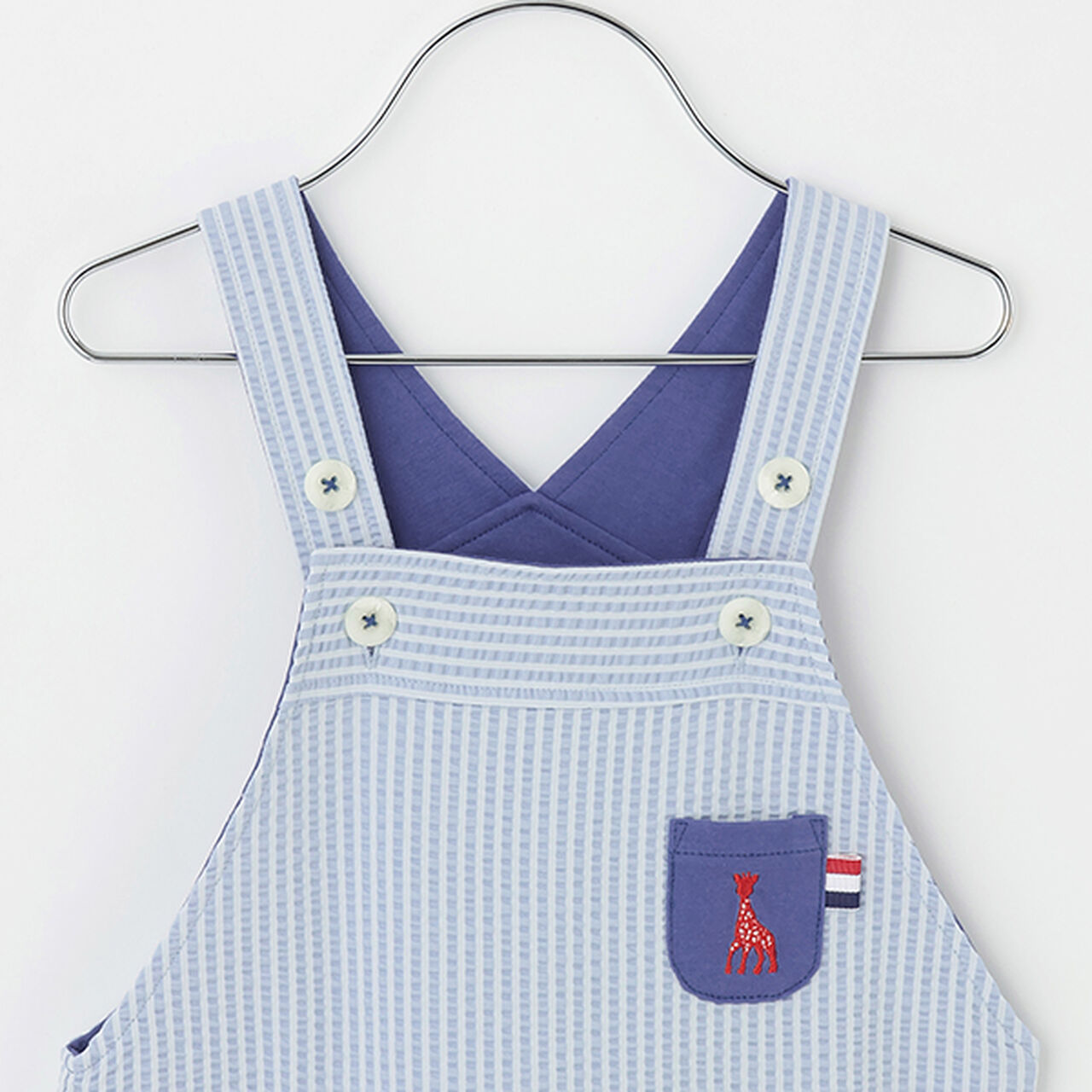 Soccer Stripe Overalls,Gray, large image number 2