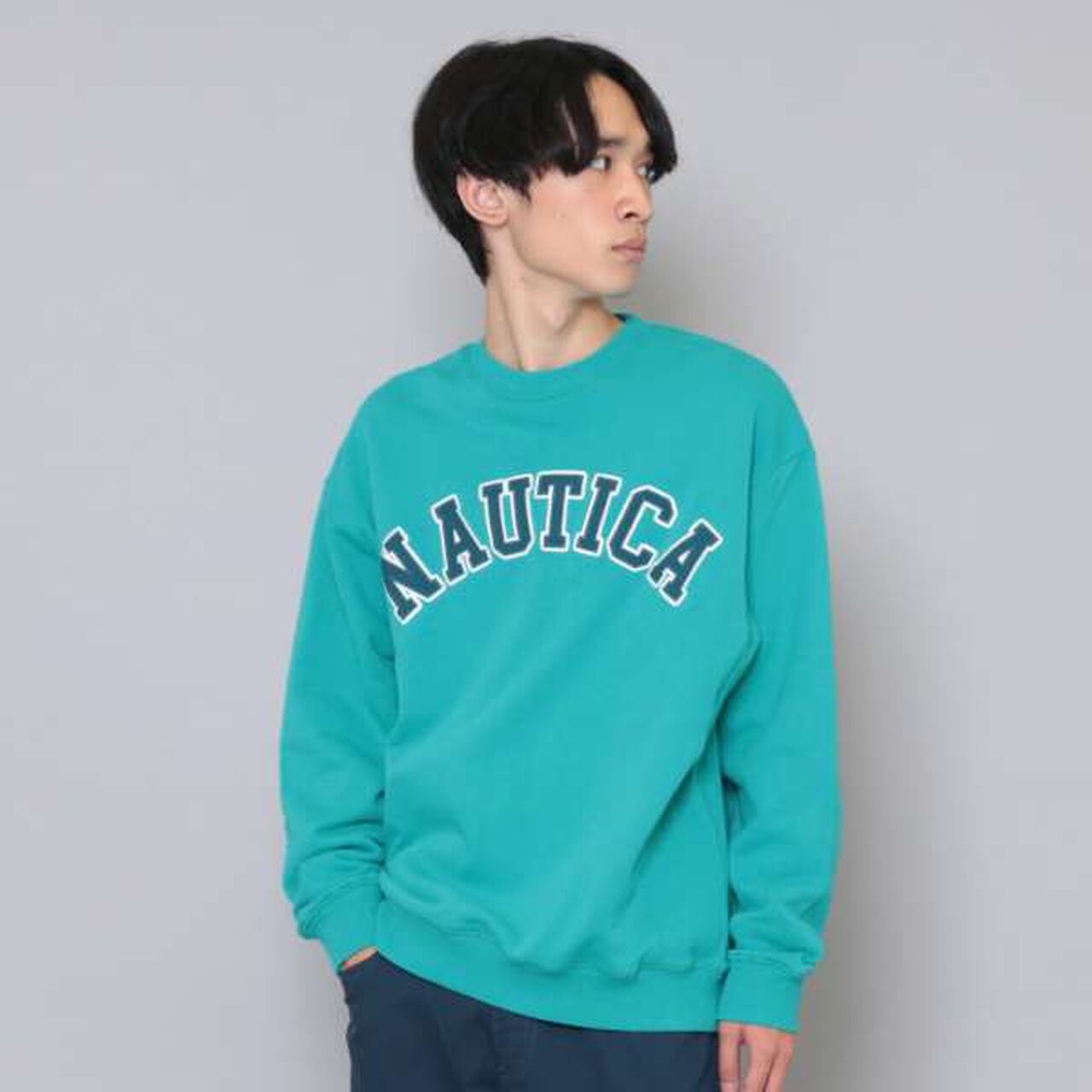Nautica Logo Sweatshirt,Black, large image number 16