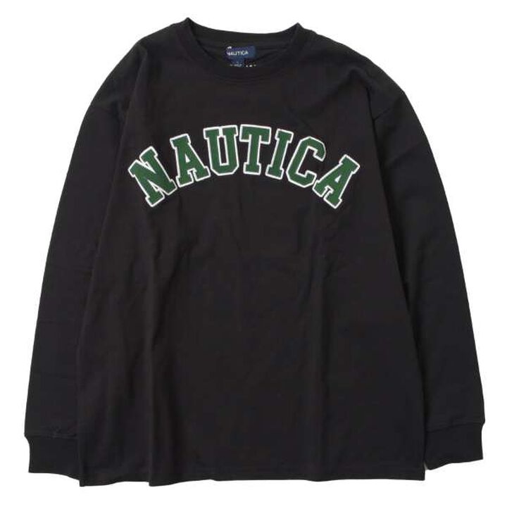 Nautica Appliqué Long Sleeve T-Shirt,Green, medium image number 10