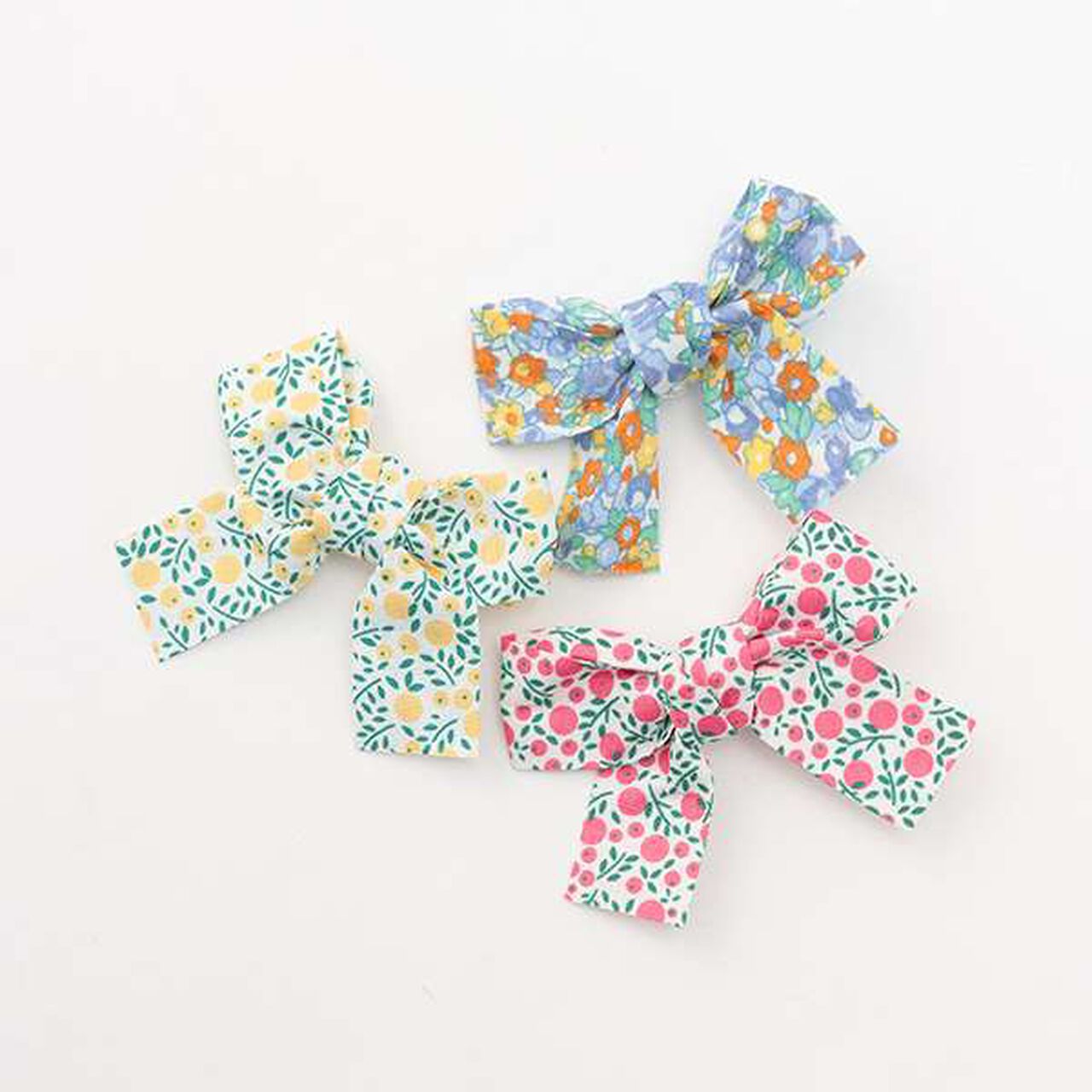 Ribbon Hairpin Set [L],Blue, large image number 2