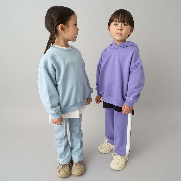 [Daily Standard Wear] [Quick-Dry Absorbent] Center Pleats Flare Sweatpants,Black, medium image number 38