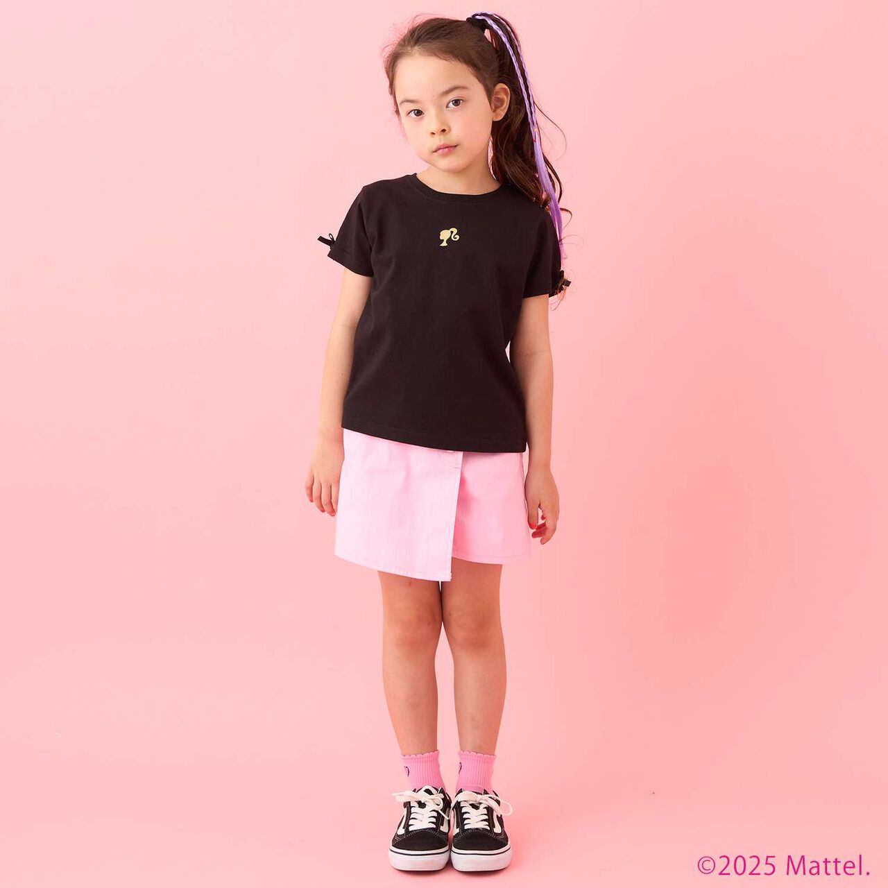 [Barbie] Sleeve Tuck T-Shirt,White, large image number 28