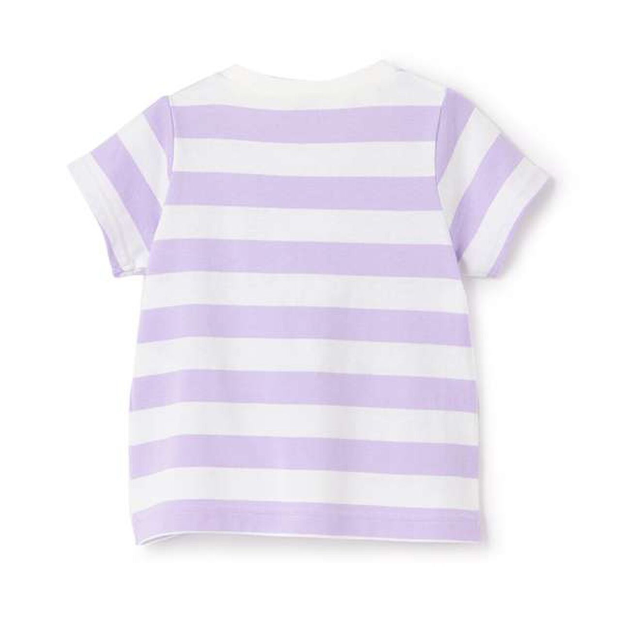 [Gabby] Striped T-Shirt,Black, large image number 8