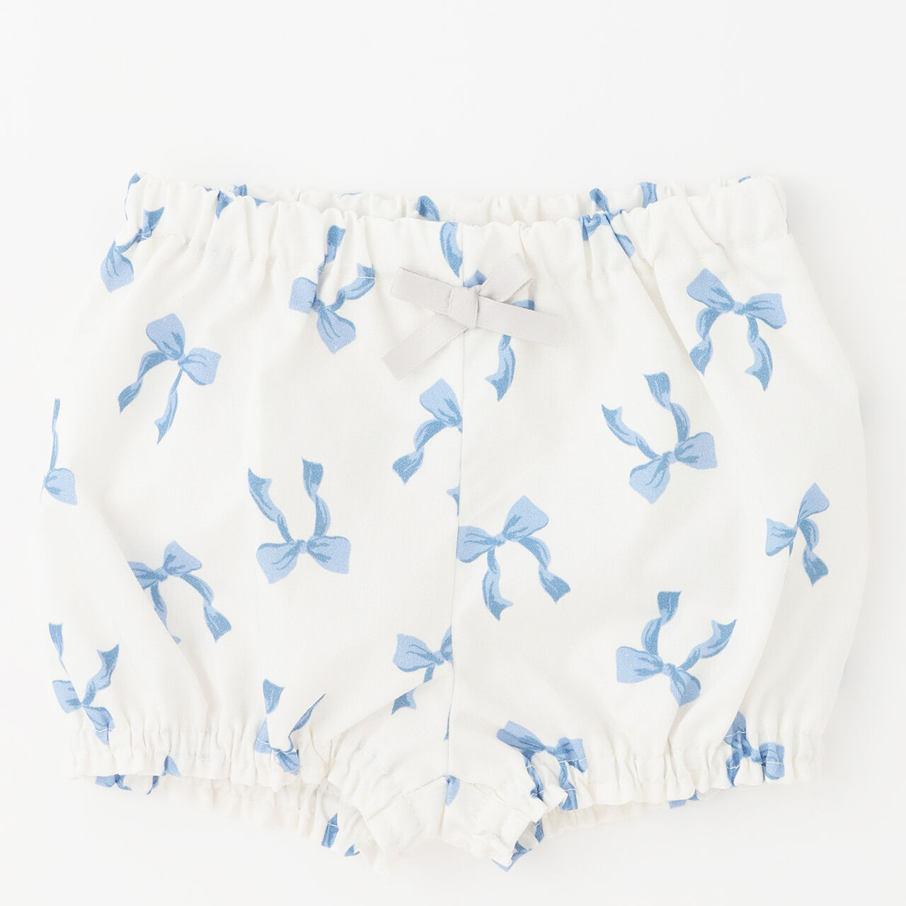 Link Ribbon All-Over Pattern Outfit Set,Blue, large image number 9