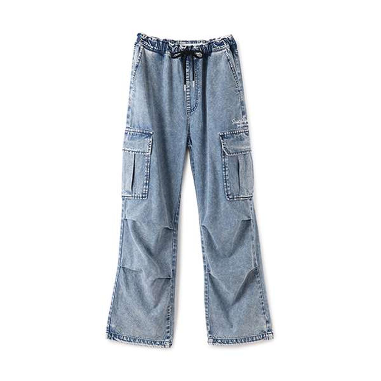 Cargo Pants,Blue, large image number 0